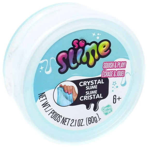 Canal Toys So Slime Crystal Slime, Random Color, 2.1 oz