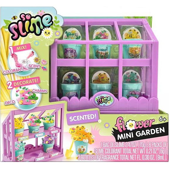 So Slime DIY Flower Mini Garden Playset