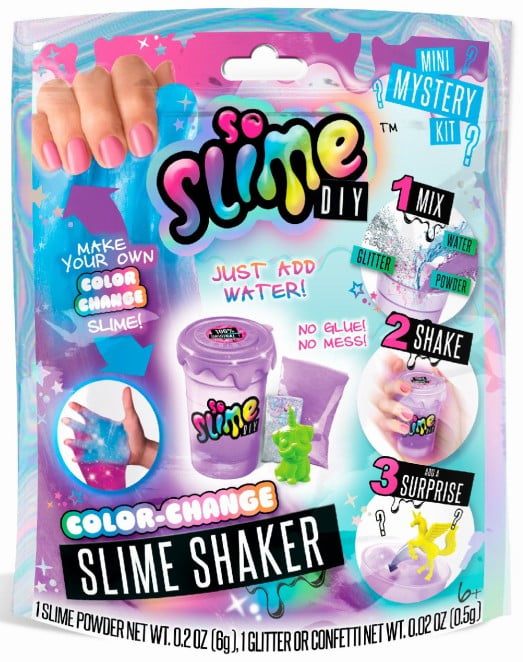 Loisir créatif Coffret 3 slime Shaker Fluffy SO'SLIME : le coffret