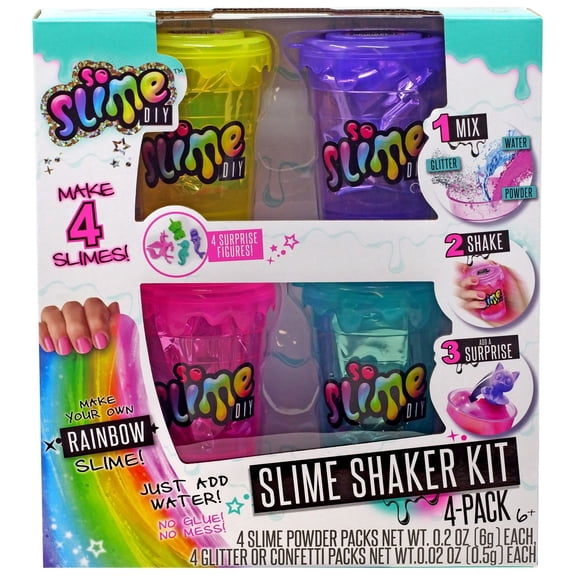 So Slime DIY Slime Shakers Kit 4-Pack