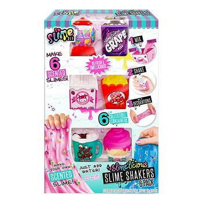 DIY Slime Kit for Girls Boys - Ultimate Glow in the Dark Glitter Slime  Making Kit Arts Crafts - Slime Kits Supplies include Big Foam Beads Balls  18 Mystery Box Containers filled