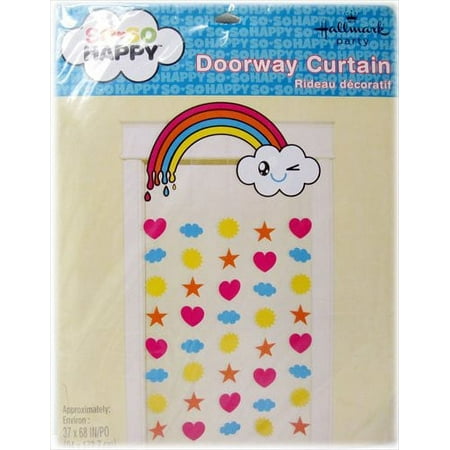 So So Happy Door Curtain (1ct)