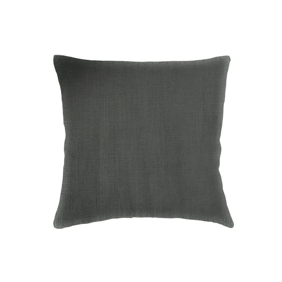 So Soft Linen Antique Grey Pillow 22x22 / Down Alternative