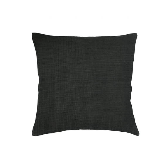 So Soft Linen Black Pillow 20x20 24x24 / Down