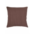 thumbnail image 1 of So Soft Linen Chestnut Brown Pillow 20x20 24x24 / Down, 1 of 2