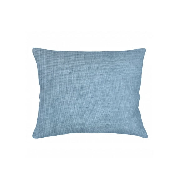 So Soft Linen Coastal Blue Dutch Euro Pillow 28x36 Cover Only