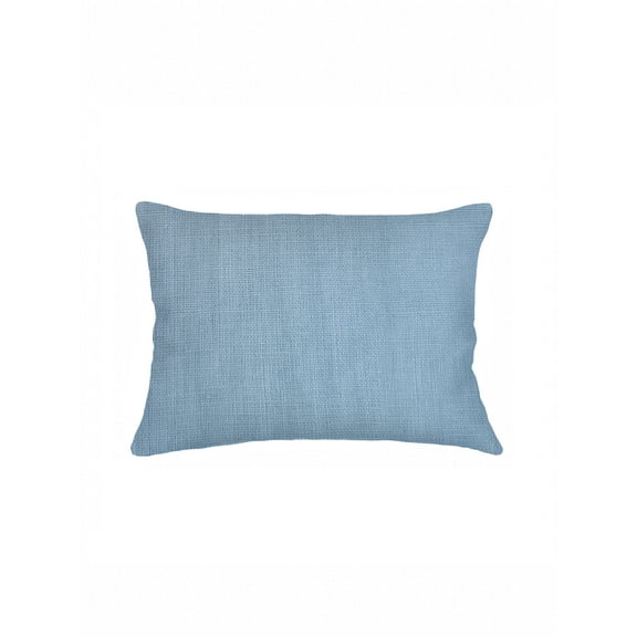 So Soft Linen Coastal Blue Pillow 14x20 Cover Only