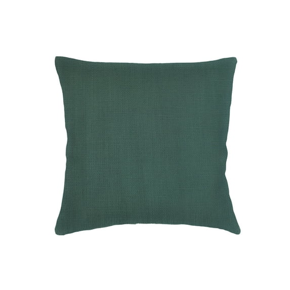 So Soft Linen Emerald Green Pillow 20x20 24x24 / Down Alternative