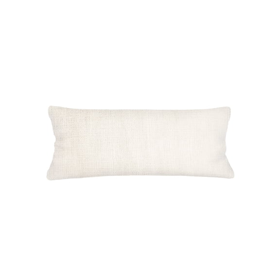 So Soft Linen Ivory Pillow 14x40 Down Alternative