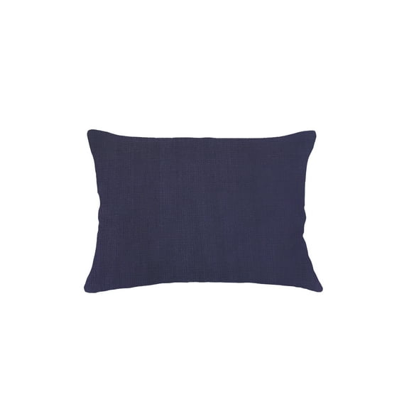 So Soft Linen Luxe Blue Pillow 14x20 Cover Only