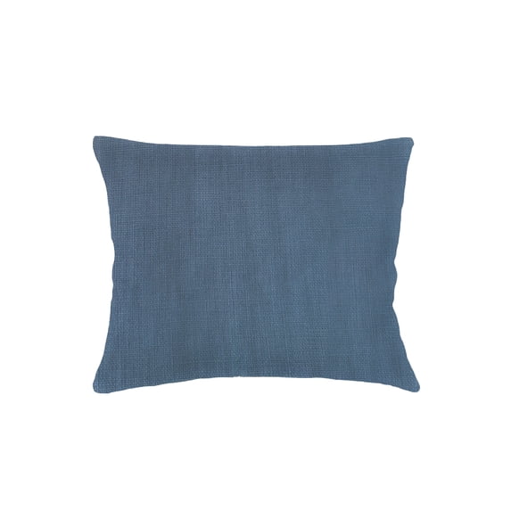 So Soft Linen Marine Blue Dutch Euro Pillow 28x36 Cover Only