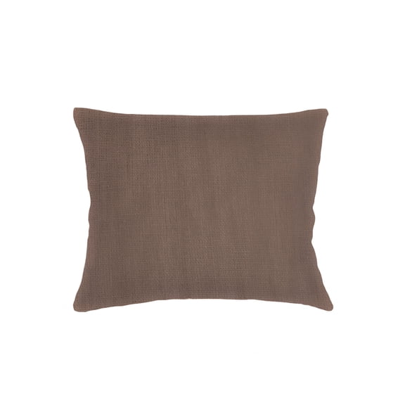 So Soft Linen Mocha Brown Dutch Euro Pillow 28x36 Down Alternative