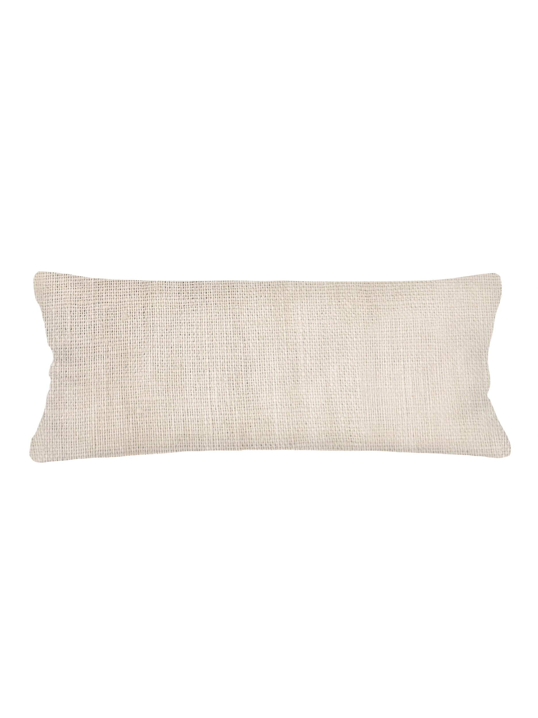 So Soft Linen Natural Beige Body Pillow Down Alternative