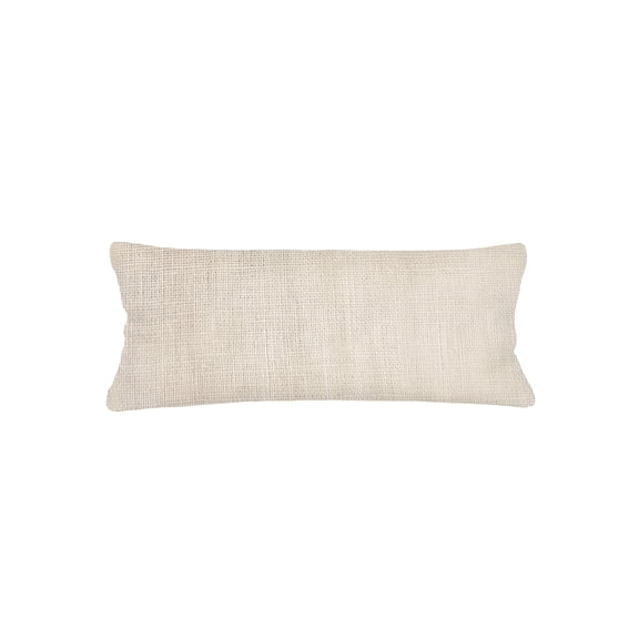 So Soft Linen Natural Beige Pillow 14x40 Down