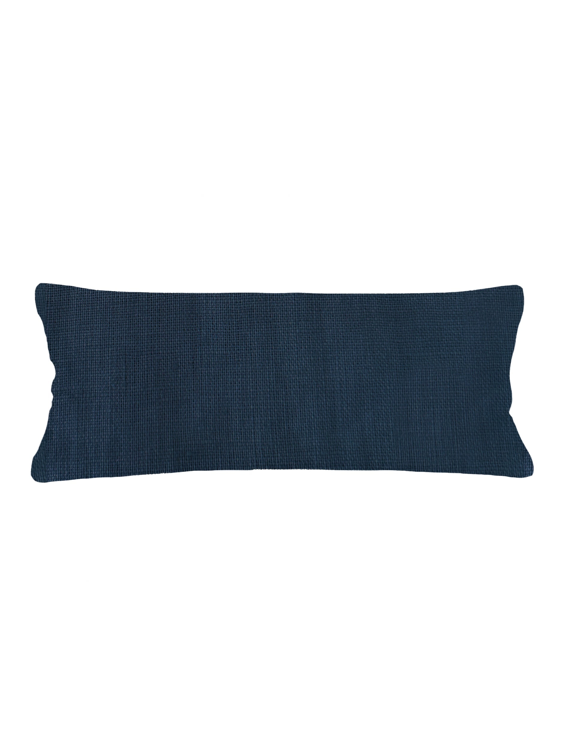So Soft Linen Navy Blue Body Pillow Down Alternative