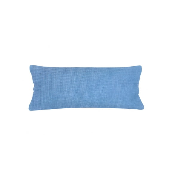 So Soft Linen Ocean Blue Pillow 14x40 Down