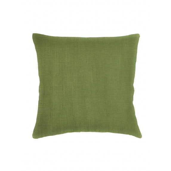 So Soft Linen Pure Green Pillow 18x18 / Down