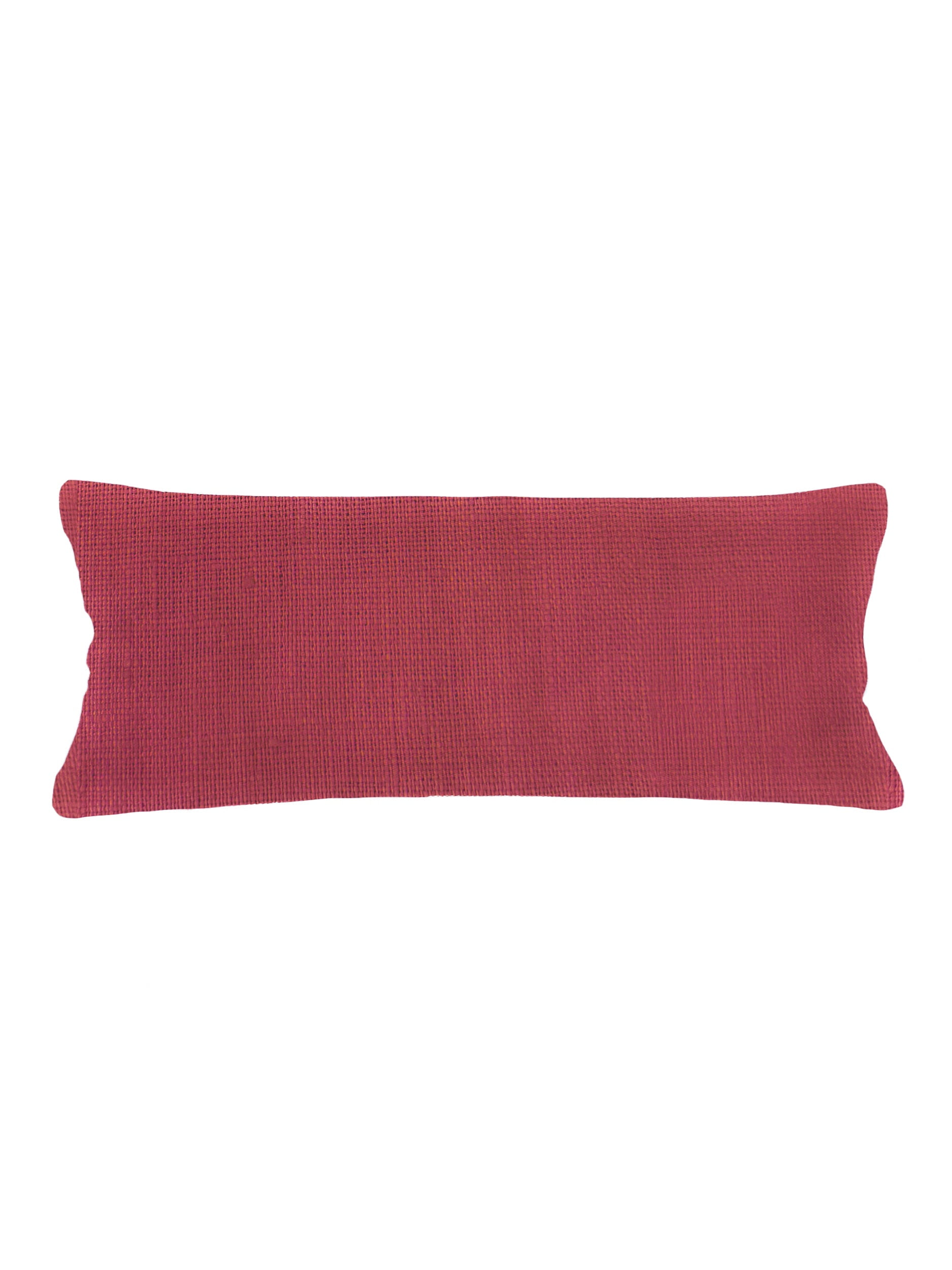 So Soft Linen Red Body Pillow Down Alternative