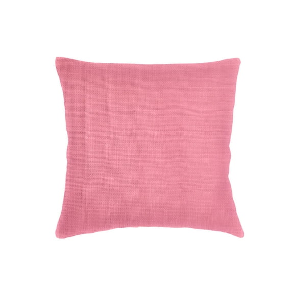 So Soft Linen Rouge Pink Pillow 18x18 / Down