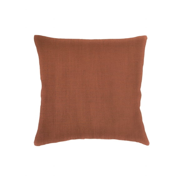 So Soft Linen Rustic Orange Euro Pillow 26x26 Down