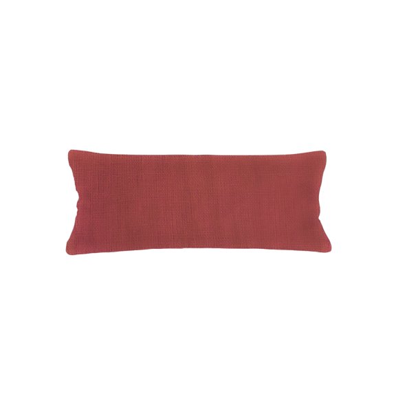 So Soft Linen Rustic Red Pillow 14x40 Down Alternative