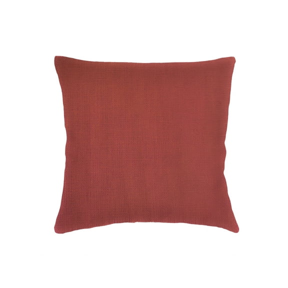 So Soft Linen Rustic Red Pillow 18x18 / Down