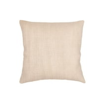 So Soft Linen Sandy Beige Euro Pillow 26x26 Down Alternative