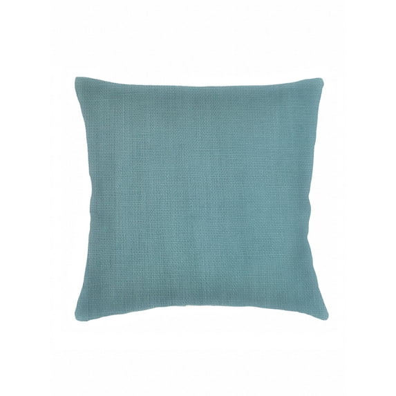 So Soft Linen Turquoise Euro Pillow 26x26 Down Alternative
