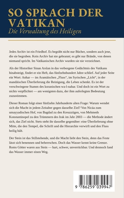 So Sprach der Vatikan: Die Verwaltung des Heiligen, (Paperback)