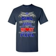 thumbnail image 1 of So There's This Girl Who Completely Stole My Heart She Calls Me Papa Funny DT Adult T-Shirt Tee, 1 of 2