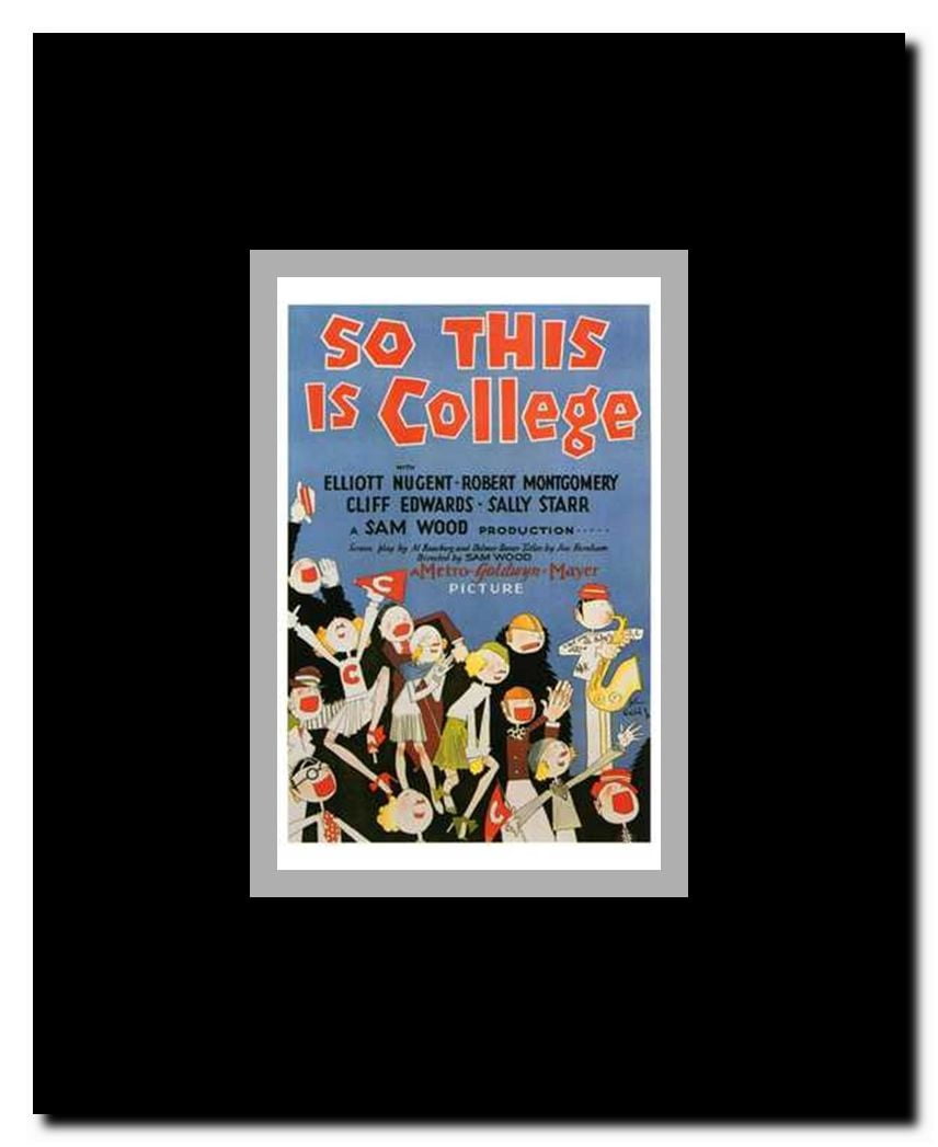 So This is College Framed Movie Poster