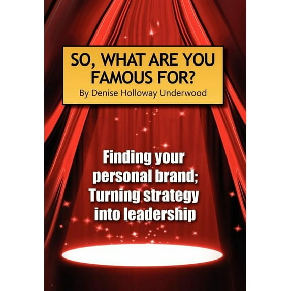 So, What Are You Famous For? (Hardcover)