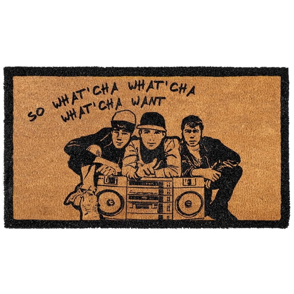 MAINEVENT Whatcha Want Doormat 30x17 Inch, Funny Outdoor Welcome Mat for Outside