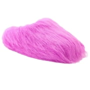 So Womens Plush Purple Faux Fur Clog Slippers Small 5-6