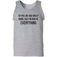 thumbnail image 1 of So You Like Bad Girls? Adult Tank Top, 1 of 3