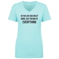 thumbnail image 1 of So You Like Bad Girls? Womens V-Neck T-Shirt, 1 of 3