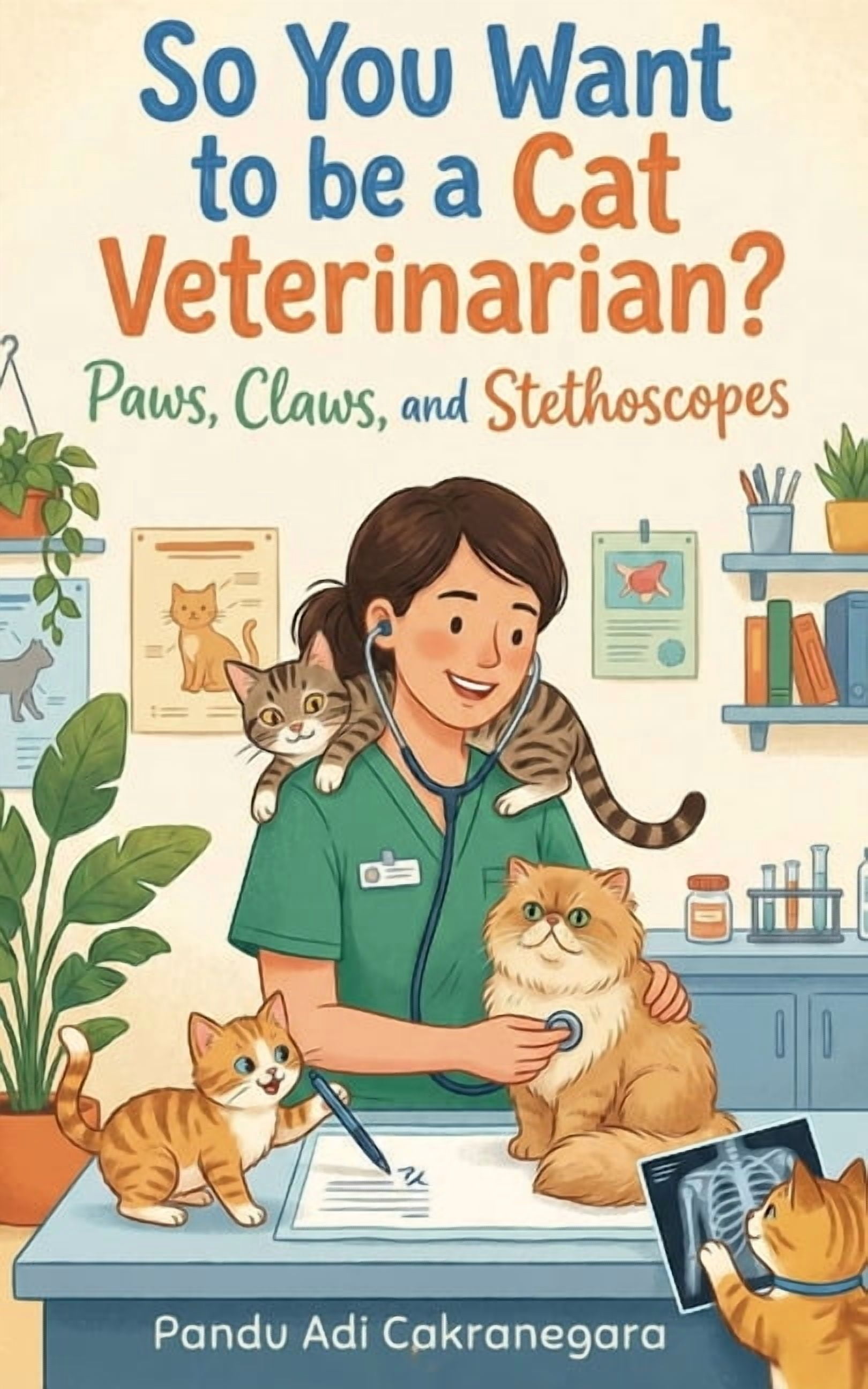So You Want to be a Cat Veterinarian?: Paws, Claws, and Stethoscopes, (Paperback)