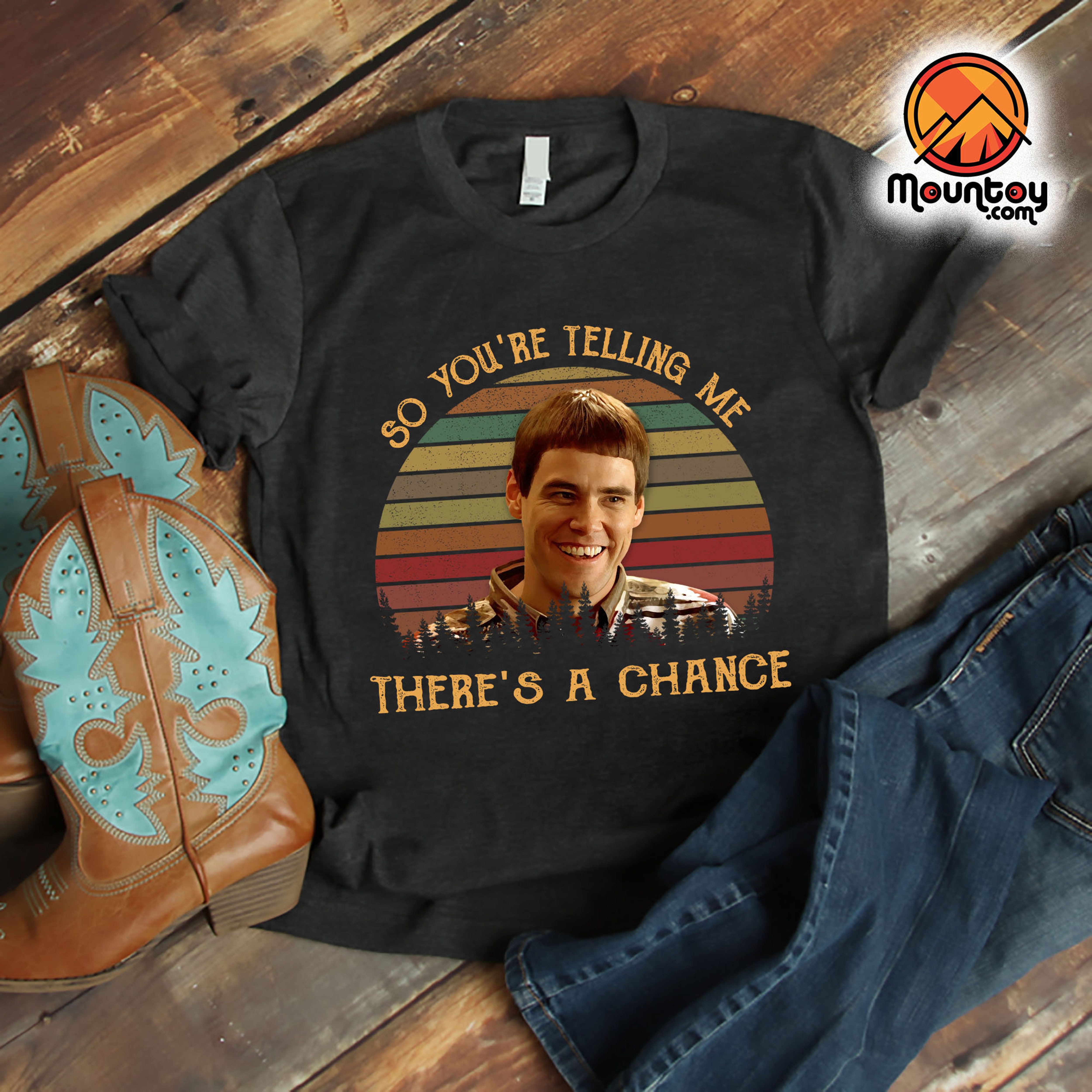 So You're Telling Me There's A Chance Vintage TShirt, Movie Quotes T