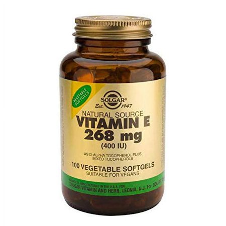 So ar Vitamin E 268 MG (400 IU) Mixed (d-Alpha Tocopherol & Mixed Tocopherols - Supports Immune System & Skin Nutrition - Natural Antioxidant - Gluten & Dairy Free - 100 Count (Pack of 1)