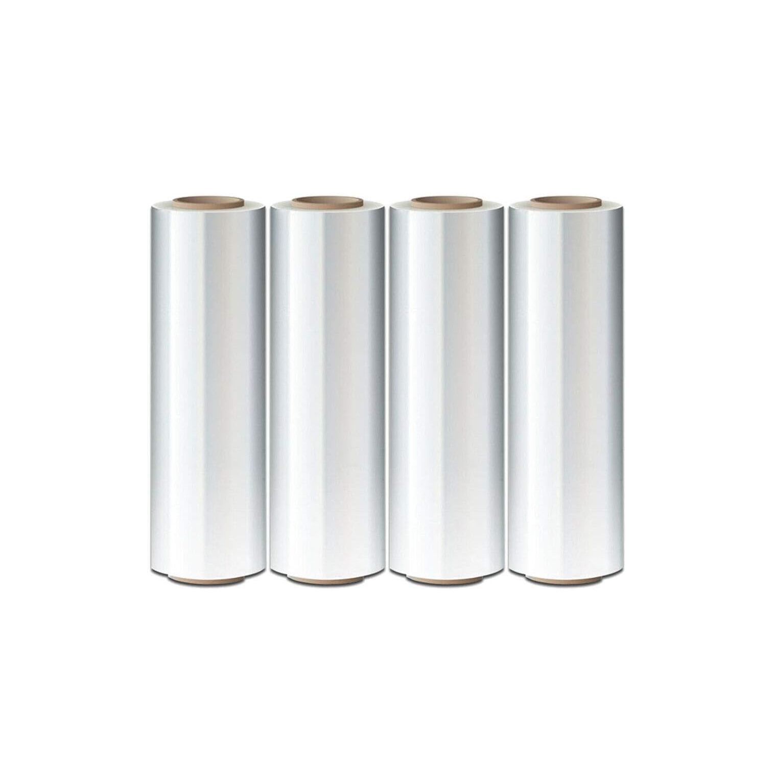 SoB 4 Rolls Clear Stretch Wrap Industrial Strength 18" x1500ft High