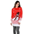 thumbnail image 1 of Socal Look Women's Ugly Christmas Sweater Dress – Long Sleeve Acrylic Crew Neck Pullover, L, 1 of 9