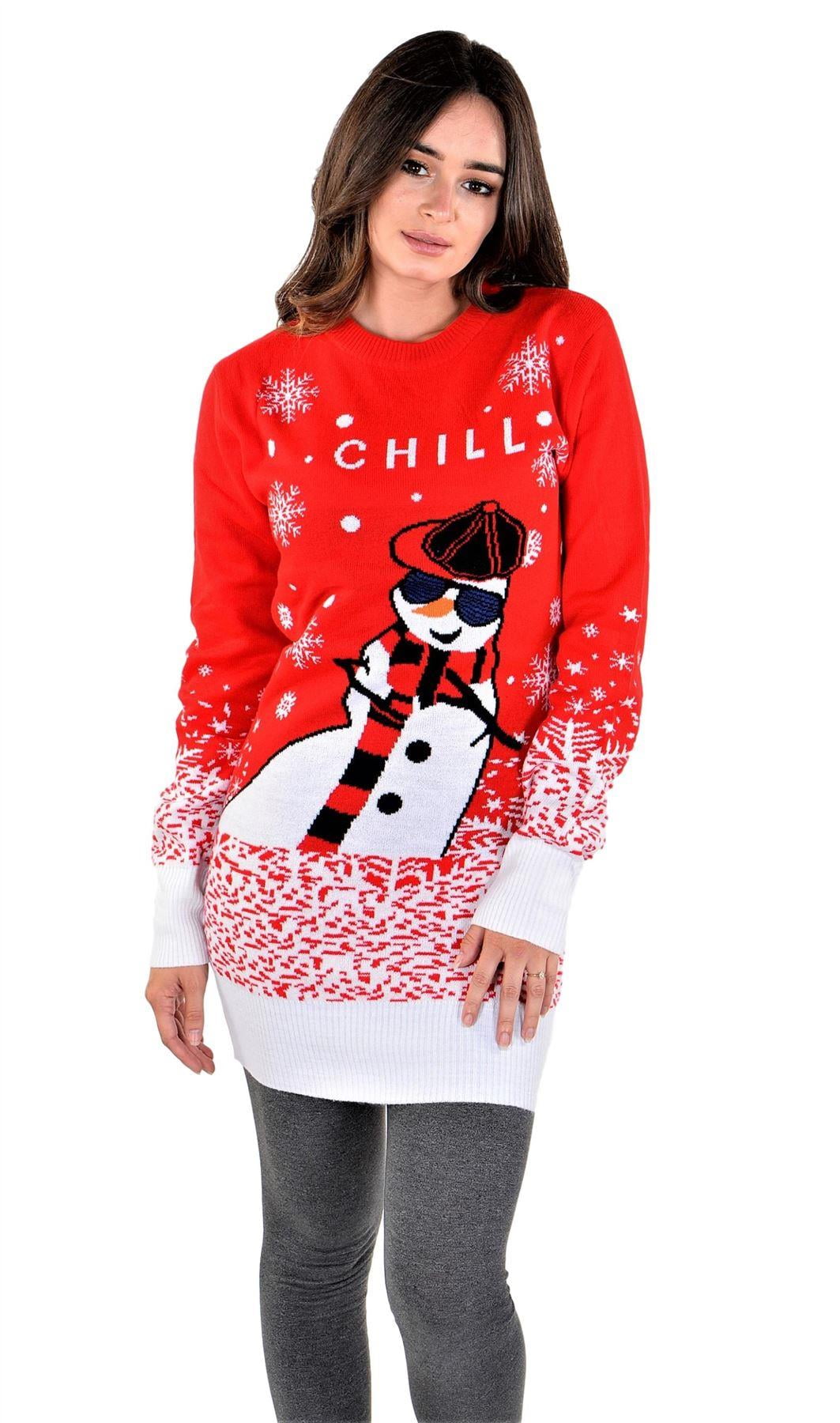 Ladies xmas jumper dress new arrivals