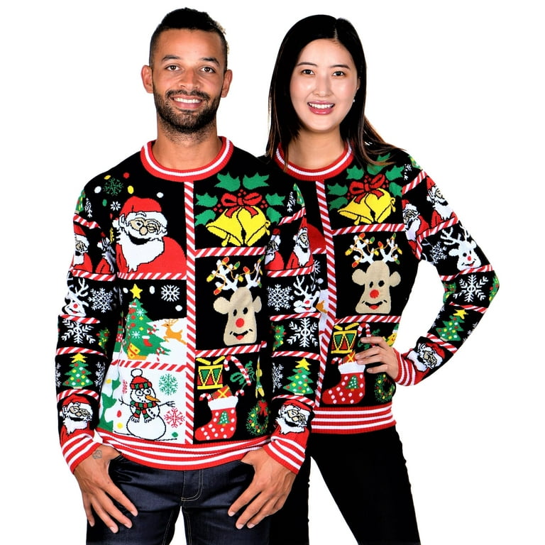 Walmart big and deals tall ugly christmas sweater