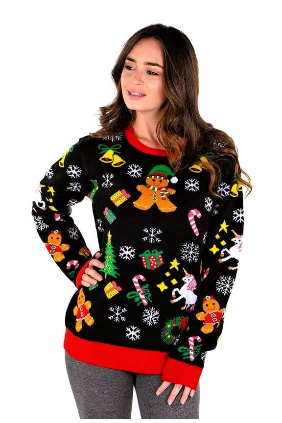 Youth Ugly Christmas Sweater-Cute Holiday Pullover for Teens Big Boys & Girls 17/18 Years
