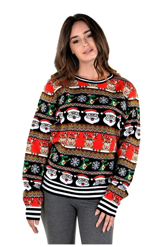 Youth Ugly Christmas Sweater-Cute Holiday Pullover for Teens Big Boys & Girls 17/18 Years