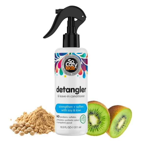 SoCozy Detangler Leave-in Conditioner Spray for Kids Hair 10.5 oz