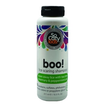 SoCozy Kid's Boo! Lice Shampoo, for All Hair Types, Por Bottle, 1 Count, 10.5 fl oz