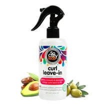 SoCozy Kid's Curl Leave-in Spray Conditioner with Olive & Jojoba Oil, for All Curl Types, 8 oz