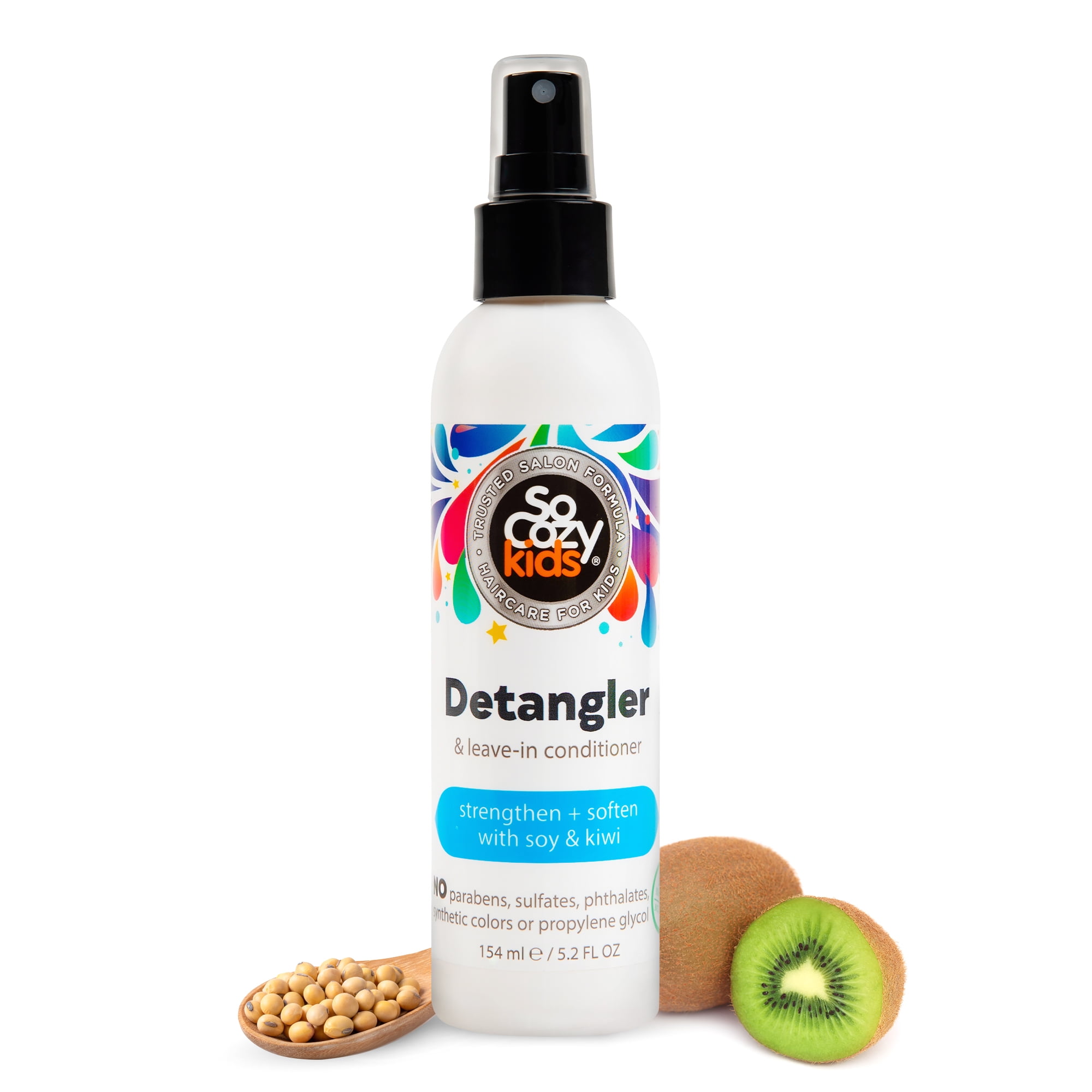 SoCozy Kids All-for-One Detangler Hair Spray, for All Hair Types, Unisex, 5.2 fl. oz.