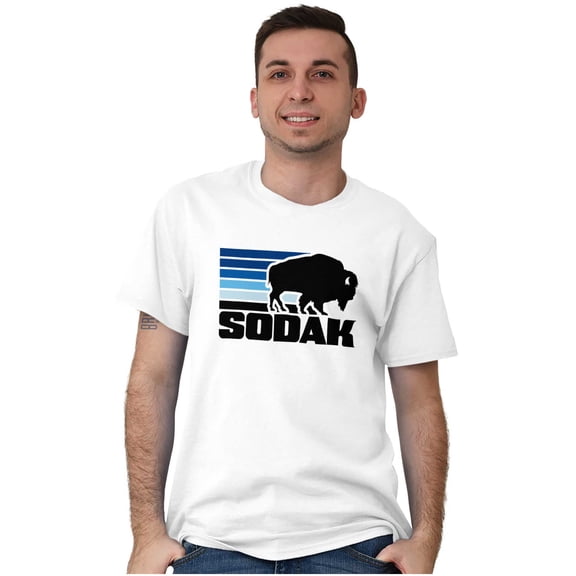 SoDak South Dakota Buffalo Vacation Men's Graphic T Shirt Tees Brisco Brands X